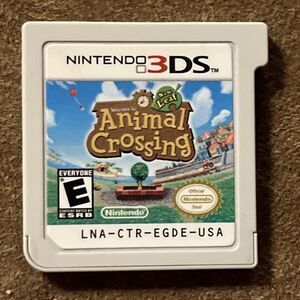 ANIMAL CROSSING New Leaf Welcome Amiibo (Nintendo 3DS, 2017) Authentic Cartridge